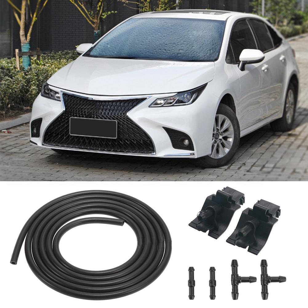 Car Front Windshield Wiper Washer Jet Nozzle Pipe For Toyota Corolla Altis Camry Auris Highlander Matrix 4Runner Avensis Lexus