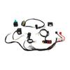 Motorcycle CDI Wiring Harness Loom Solenoid Ignition Coil Rectifier Full Kit for 50cc 70cc 90cc 110cc 125cc Dirt Bike ATV Parts