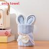 Baby Bear Hand Towel With Soft Coral Fleece For Wedding Favor And Party Decor