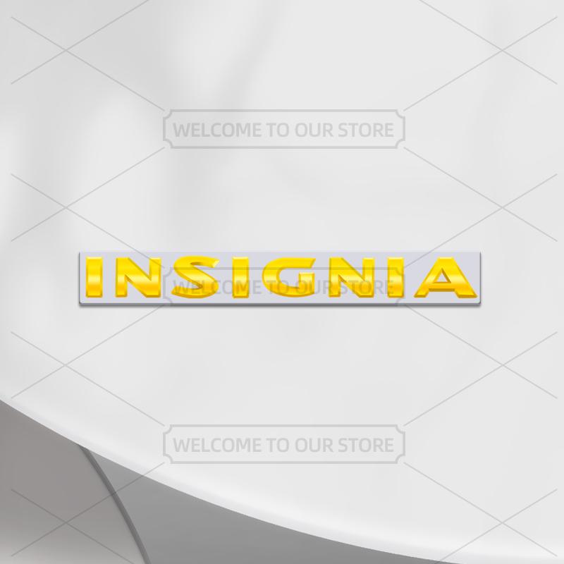 Car 3D Metal For Insignia Opel Vauxhall VXR GSI OPC Line Body Emblem Badge Decals Auto Tail Sticker Decorative Accessories LE4