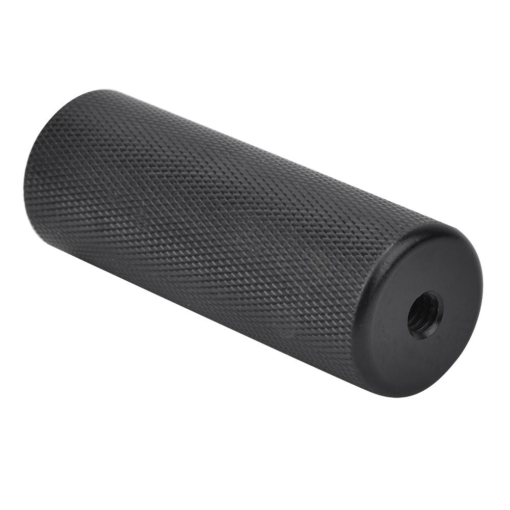 Black Aluminium Alloy Flash Light Hand Grip LED Lamp Handle with 1 4 Inch Screw Interface for DSLR Camera Camcorder