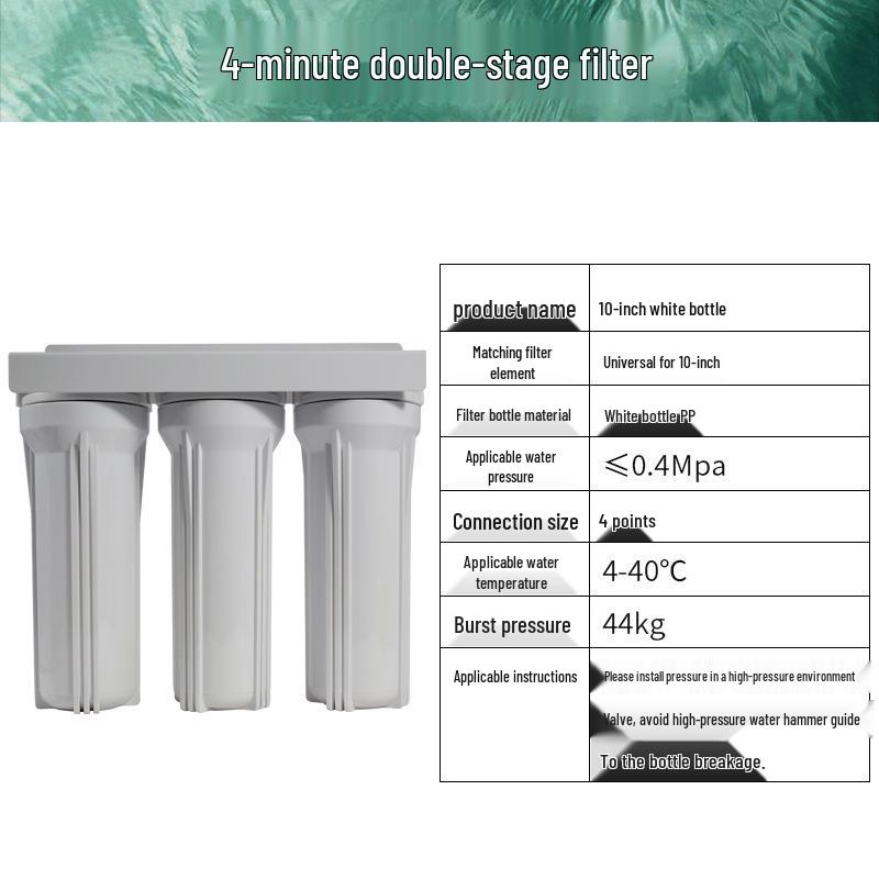 Enhanced Dual-Stage Water Purifier for Kitchen