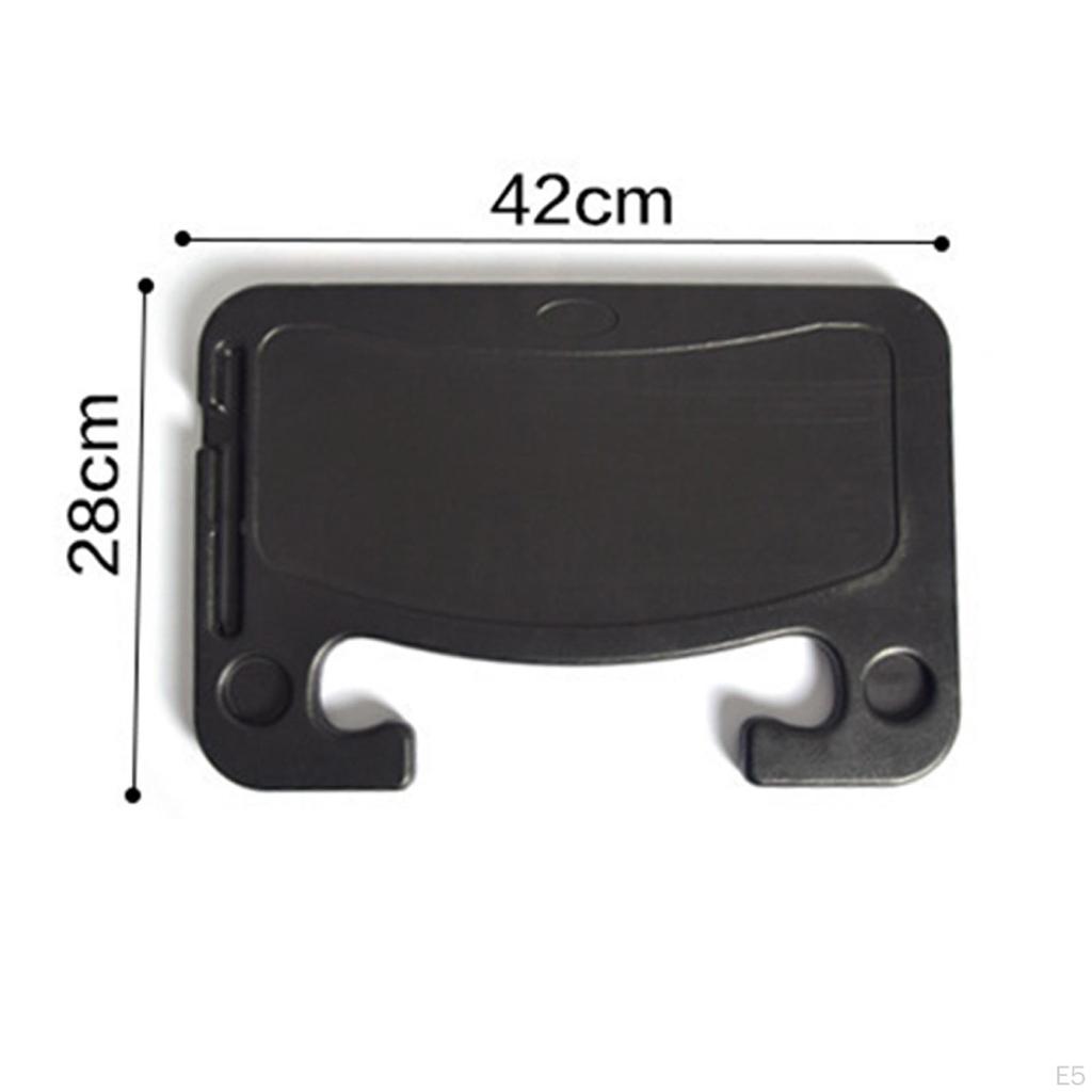 Car Steering Desk Gifts Easy Installation Travel Accessories Food Tray Table for Laptop