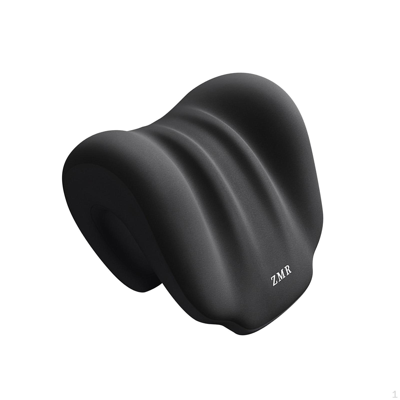 

Подушка для подголовника с эффектом памяти и подушкой для шеи в офисном кресле чёрный