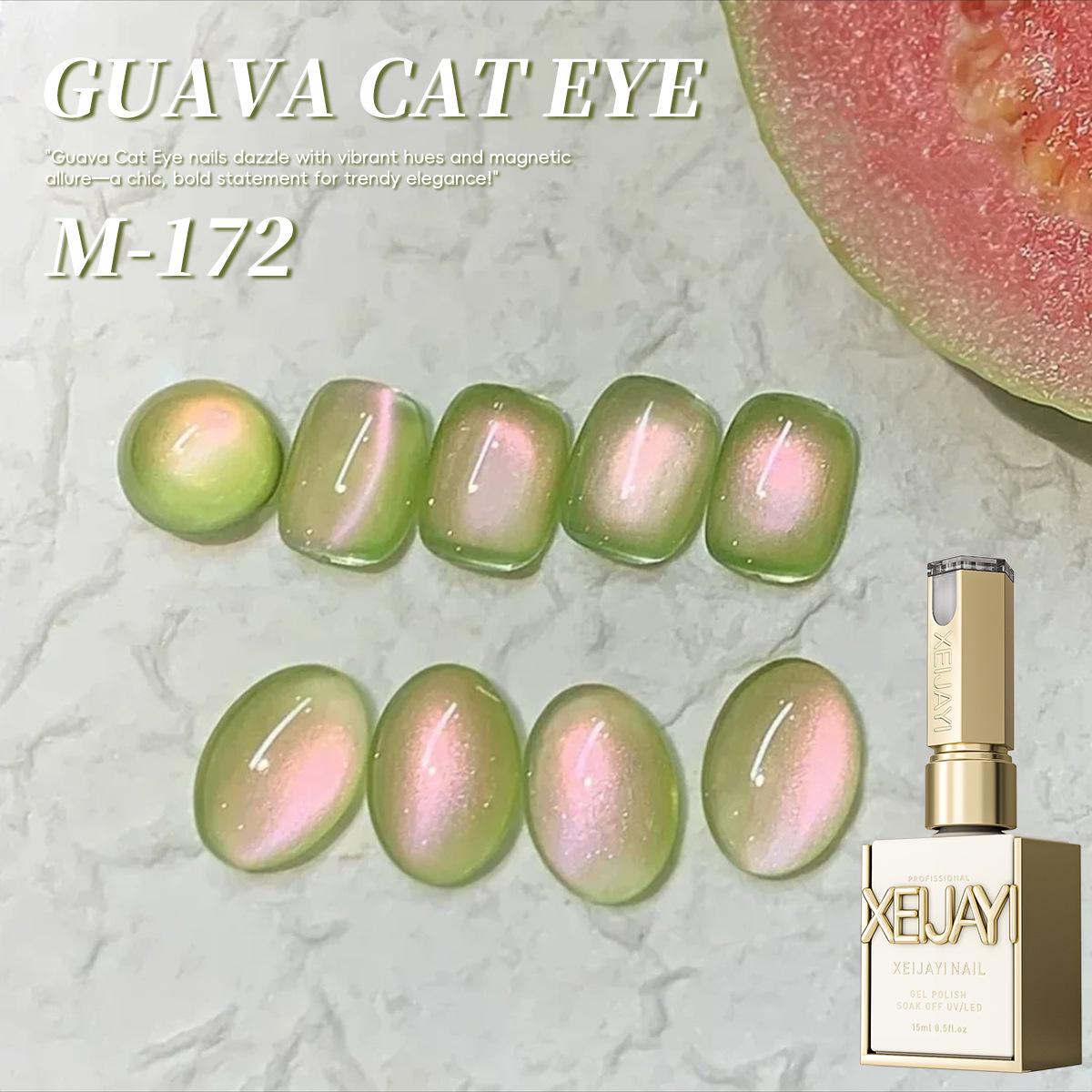 

Sweet Guava Cat Eye Gel Nail Polish - Popular 2025 Salon Color