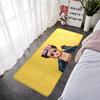 Doormat Flannel Floor Mat Indoor Foot Rug F-Frida K-Kahlo Bedside Mats Kitchen Corridor Absorbent Carpet Ideal for Balcony Decor