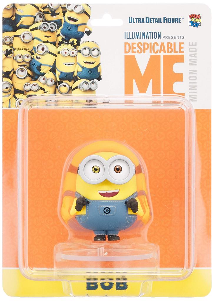 UDF Ultra Detail Figure 519 MINIONS approximately 60mm finished figure No. BOB, tall, painted,