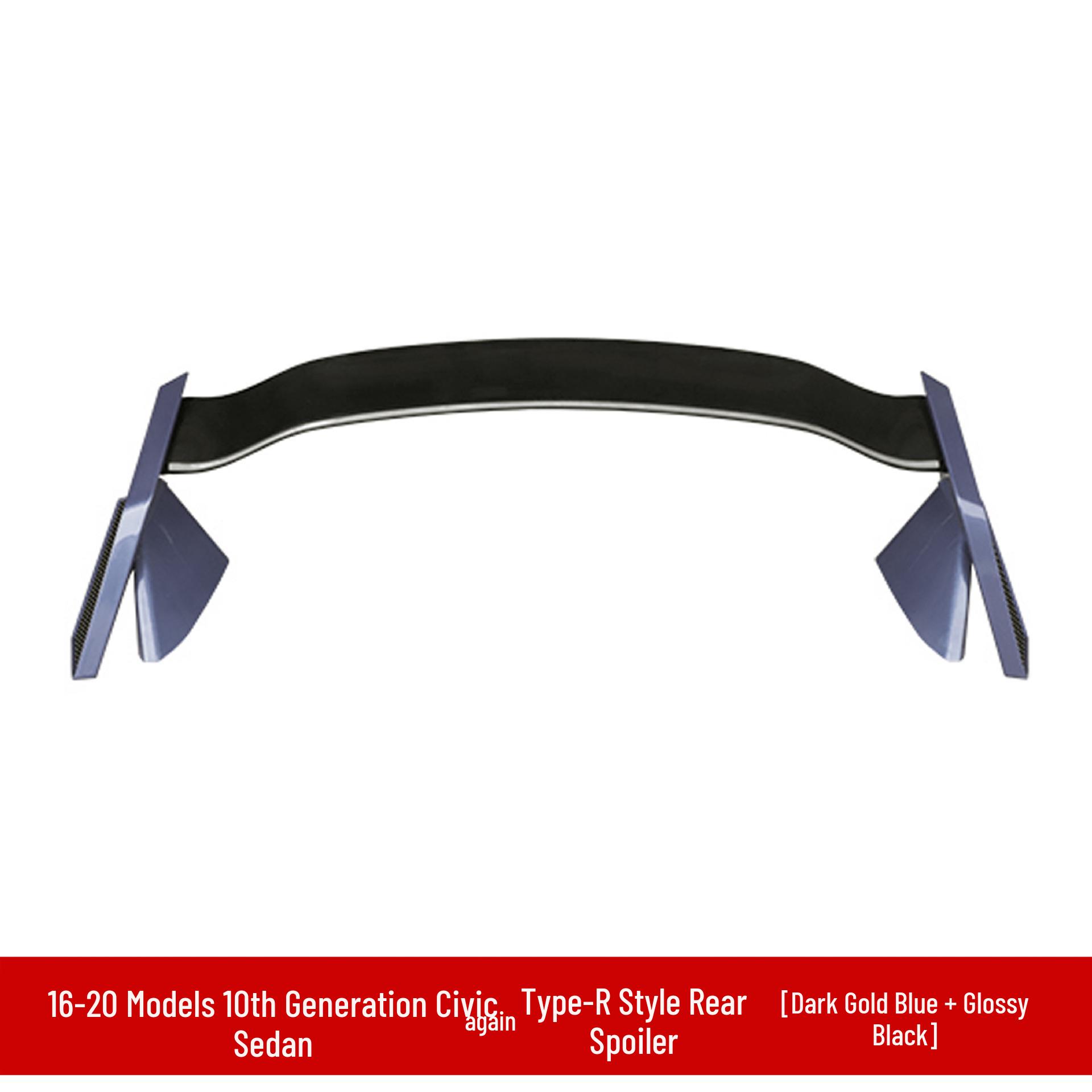 Комплект заднего спойлера Civic Type-R для 16-19 поколений - Легкая установка