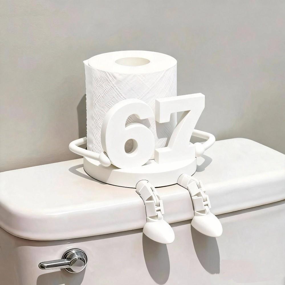 Unique 3D Printed Tissue Holder Novelty Tissue Container Toilet Paper Holder  Office