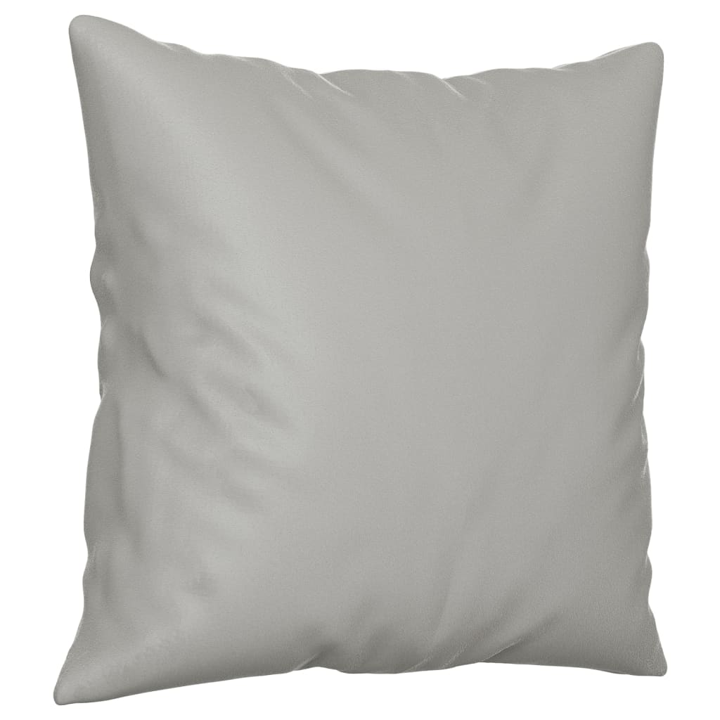 Vidaxl 2-Osobowa Sofa Z Poduszkami, Jasnoszara, 140 Cm, Mikrofibra