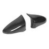 2PCS Rearview Mirror Cap Carbon Fiber Pattern Door Wing Rear View Mirror Cover Replacement for