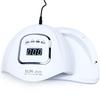 Retoo X5 MAX 80W UV LED Nail Lamp with 45 Dual Light Source Beads, Motion Sensor & LCD Display, Detachable Base, Timer, White