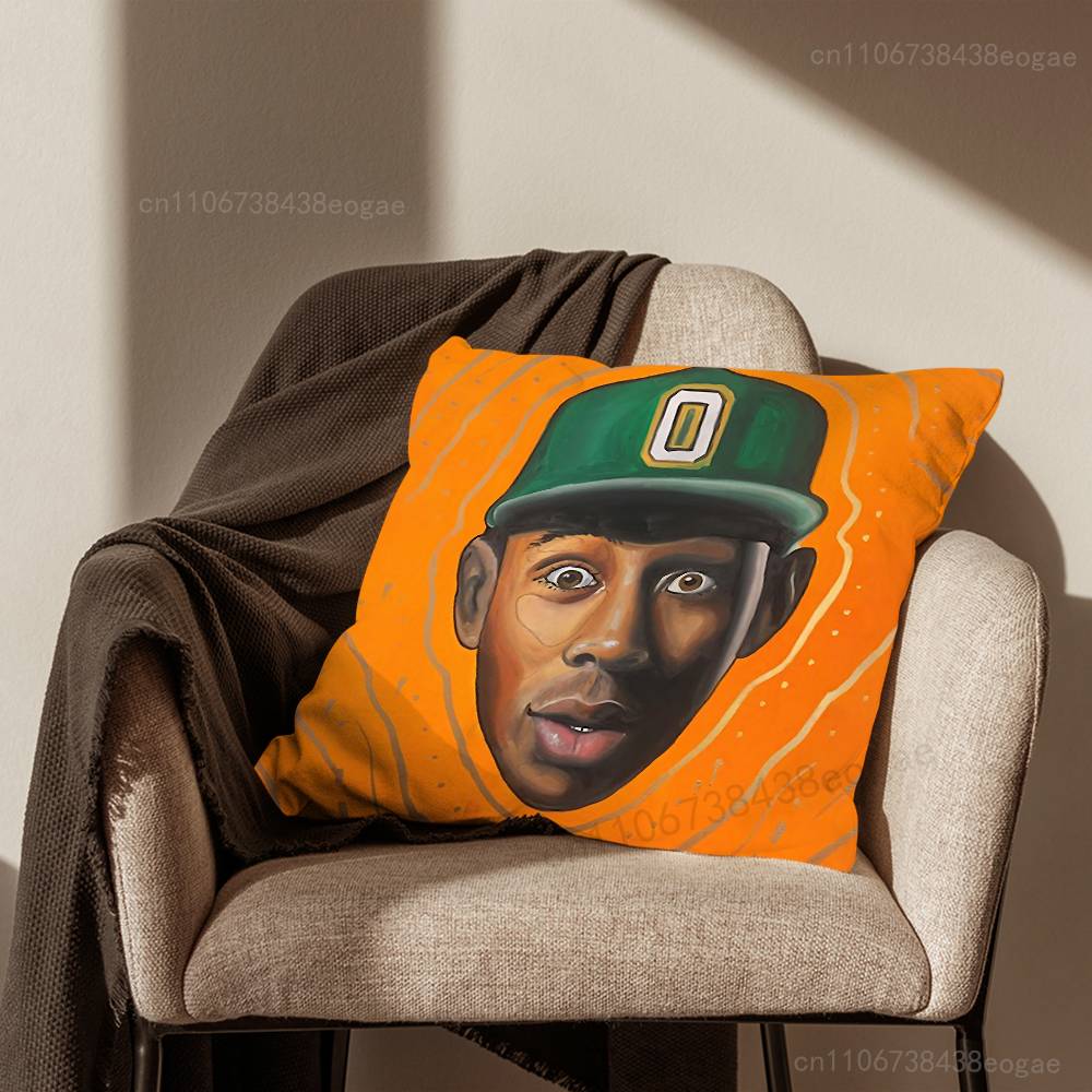 Rapper T-Tyler Funny Art  Throw Pillow Case For 45*45cm,55*55cm,30*30cm For Home Bedroom Decoration And Protector