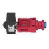 Extruder Hotend Kit Aluminum Alloy Brass Extruder Hotend for Ender 3 S PRO 3D Printer Red