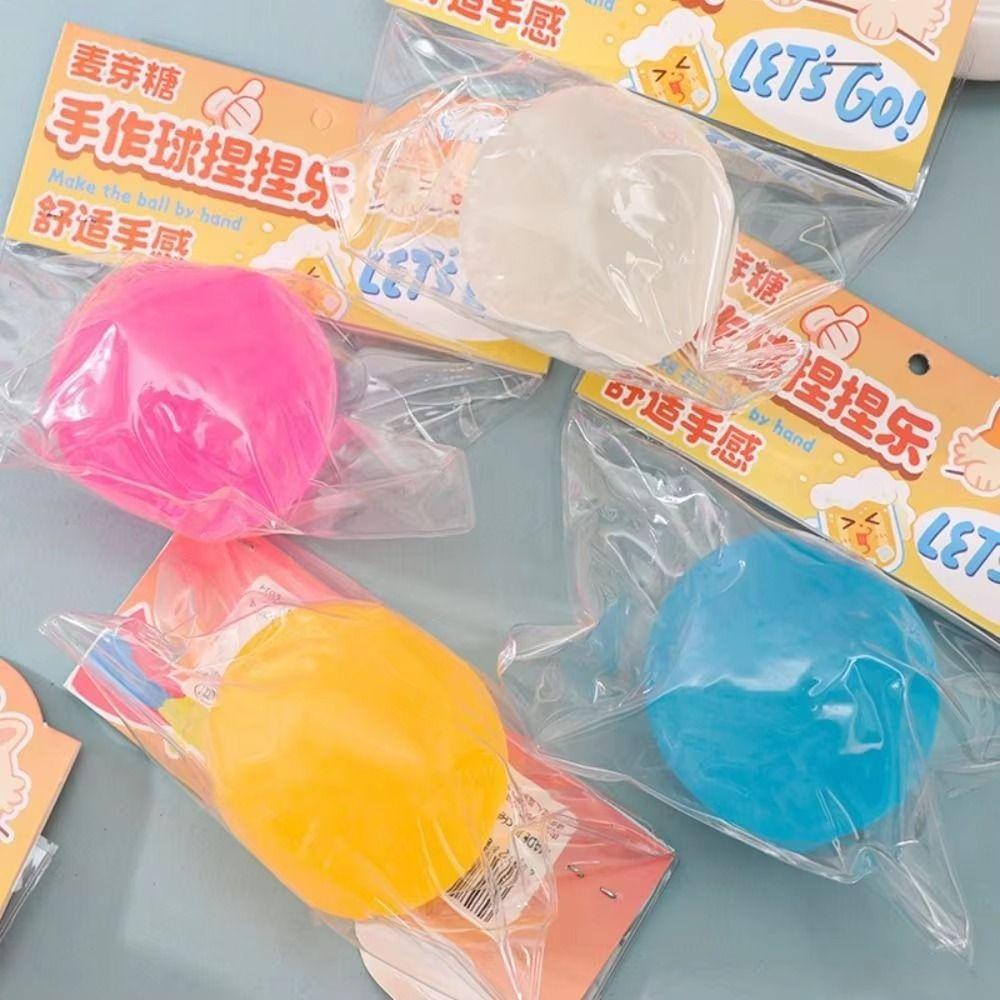 Glow in The Dark Luminous Squishy Balls Hand Relax Squishy Toy Maltose Squeeze Balls Kids Adults