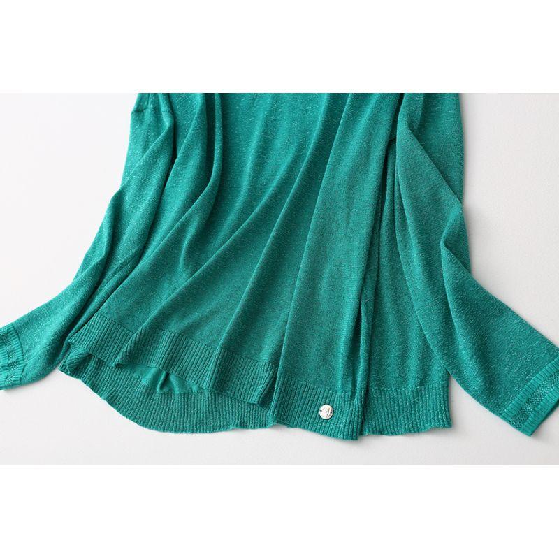 Export Export Loose Batwing Fil-Lumiere Knitwear Spring & Fall Long Sleeves Thin Bottoming Shirt Plus Size Ladies Plus Size Women's Clothing