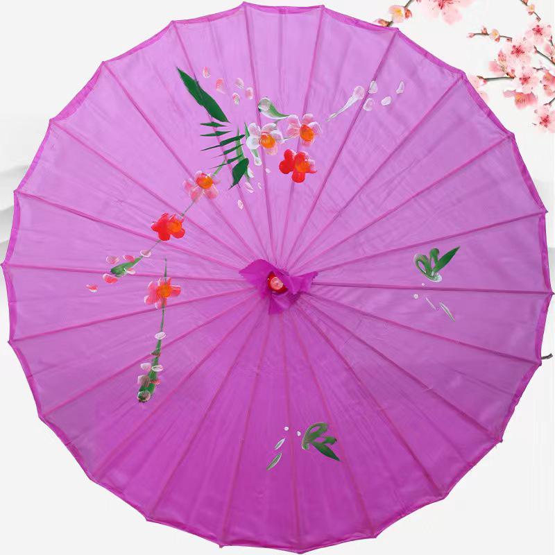 Ancient Style Waterproof Oil-Paper Umbrella: Retro Dance, National Style, Outdoor and Scenic Performance