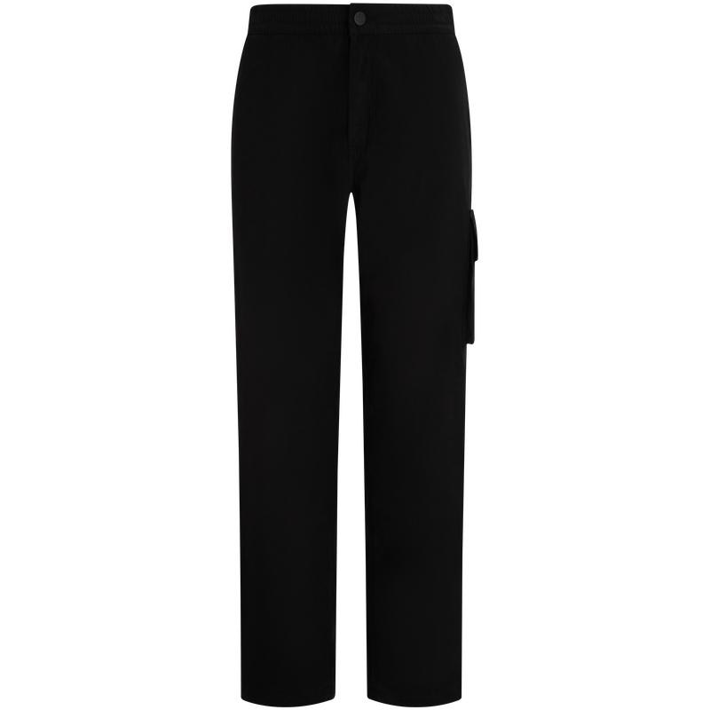 Calvin Klein Classic Embroidered Logo Button Elastic Waist Cargo Joggers Men bottoms J325125 S