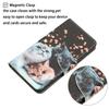 Leather Flip Phone Case For Samsung Galaxy A12 A22 A22S A32 A34 A52 A52S A54 5G Cat Butterfly Painted Wallet Card Holder Cover