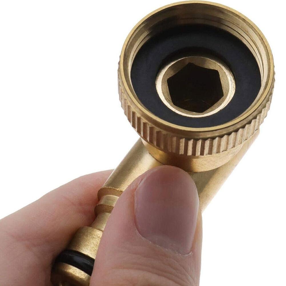 Hose Reel Swivel Elbow Quick Connector High Quality Brass Construction