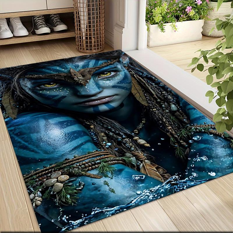 1Pc Alien Faces Space Carpet Rug Customizable Soft Washable Antislip Home Living Room Sofa Mats Personalized Rug 0917287