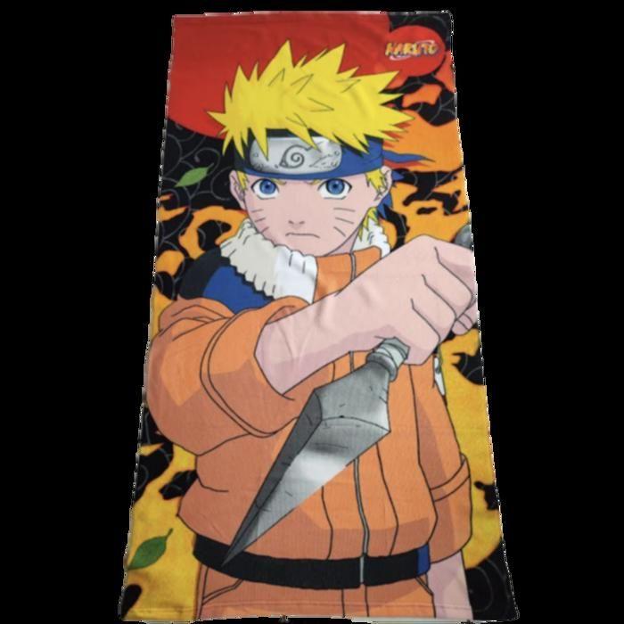 Naruto Beach Towel - Color:Red Size:One Size - Red