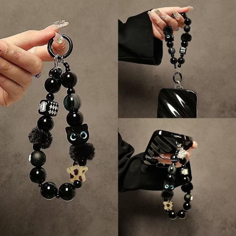 Lost Kitten Mobile Phone Strap With Adjustable Wristband And Multiple Functional Key chain