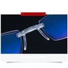 5-piece Unisex Polymer Reading Glasses Set Lightweight Rectangular Frame Stylish and Comfortable