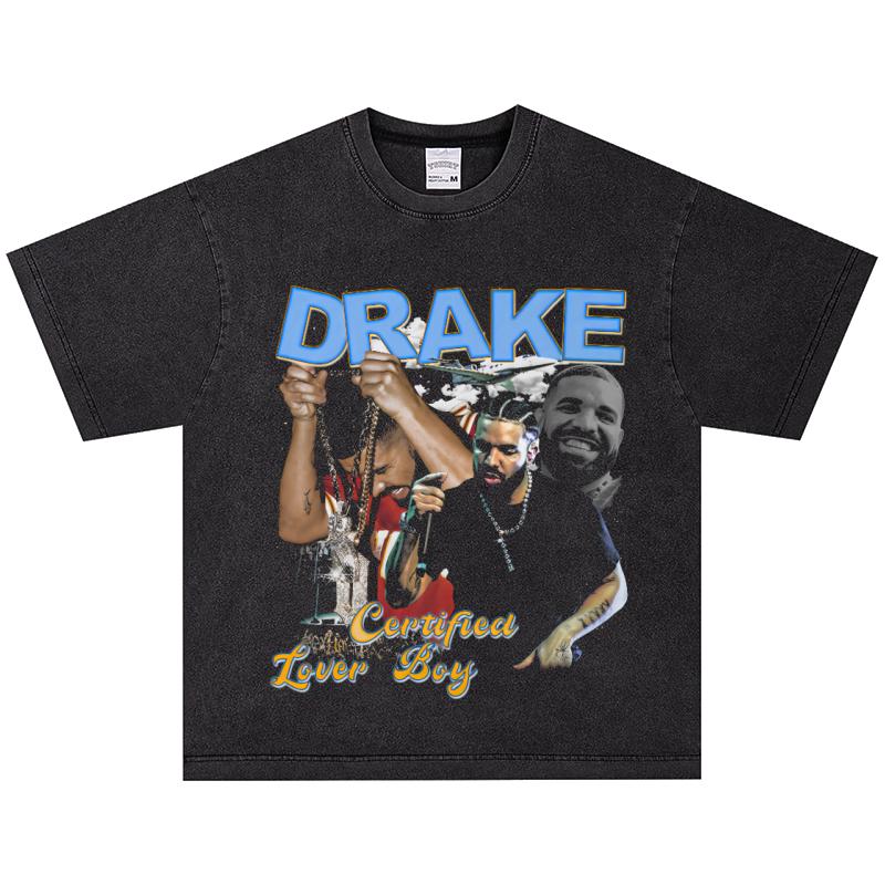Drakerap T-Shirt, Soft Fabric Casual Daily Wear XL