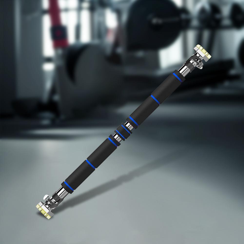 Doorway Pull Up Bar Door Frame Pull-up Bar Fits 25.3-33.1in Door Frames Horizontal Bar Adjustable Length for Strength Training