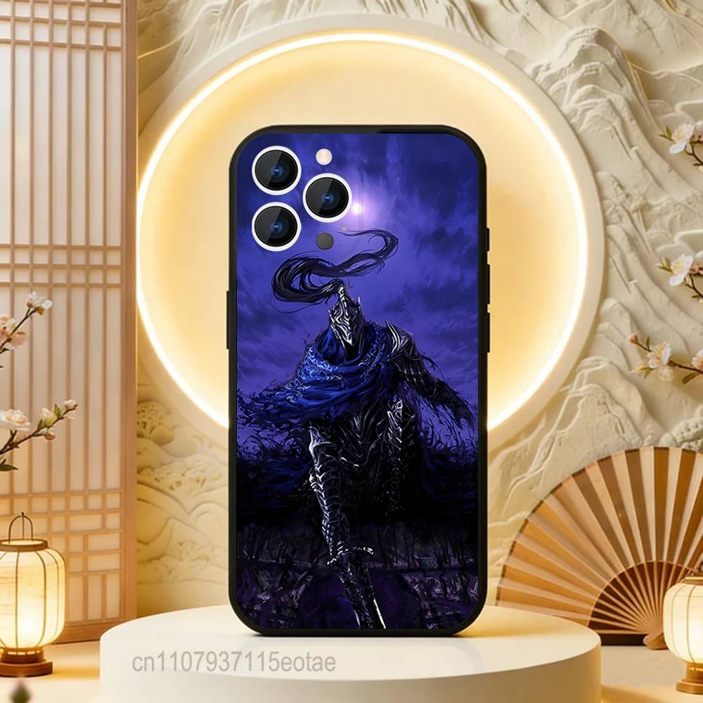 D-Dark Game S-Souls Phone Case For iPhone 17,16,15,14,13,12,11,Pro,Max,Plus,E,Air,Mini Black Shockproof Funda Cover