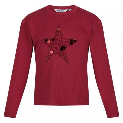 Childrens/Kids Wenbie III Stars Long-Sleeved T-Shirt