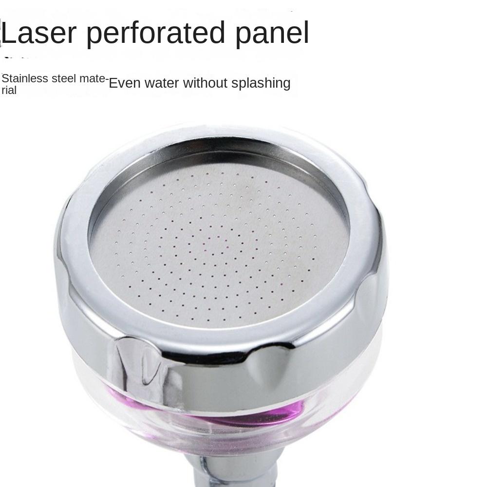 360° Rotation Splash-Proof Faucet Adjustable Turbocharged Shower Head Kitchen Faucet Kitchen