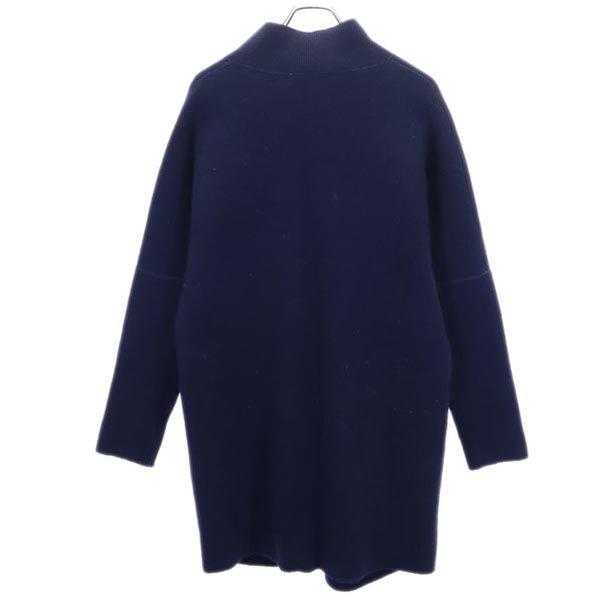 LUCIO VANOTTI made in Italy Knit long Jacket 2 Navy blue Men's Used