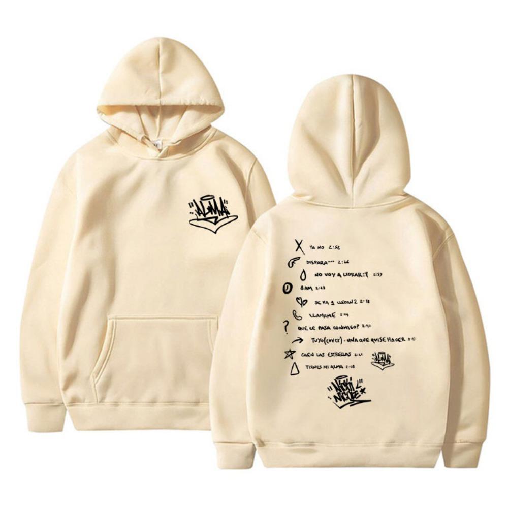 Printed hoodie men's artistic hoodie men's fashion hoodie with rapper Nicki Nicole ALMA World Tour