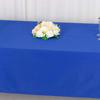 WrinkleFree Polyester Tablecloth In Blue Elegant Rectangular Design Table Cover For Camping Weddings And Home Decors