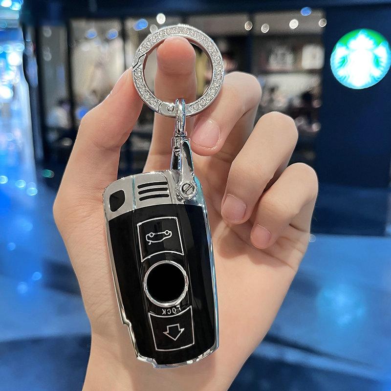 ТПУ чехол-обложка для автомобильного ключа для Bmw E90 E87 E70 E61 E60 X5 X6 E88 E89 E82 E71 Брелок Внутренние защитные аксессуары