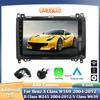 Car Radio 6+128G Android 15 Carplay For Benz A Class W169 B Class W245 2004-2012 V Class W639 Navigation GPS Multimedia Player