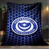 1PC Ports Fc Crest Printed Soft Flannel Blanket Throw for Adult Bedroom Living Room Sofa Camping Travel Fan gifts Christmas Gifts