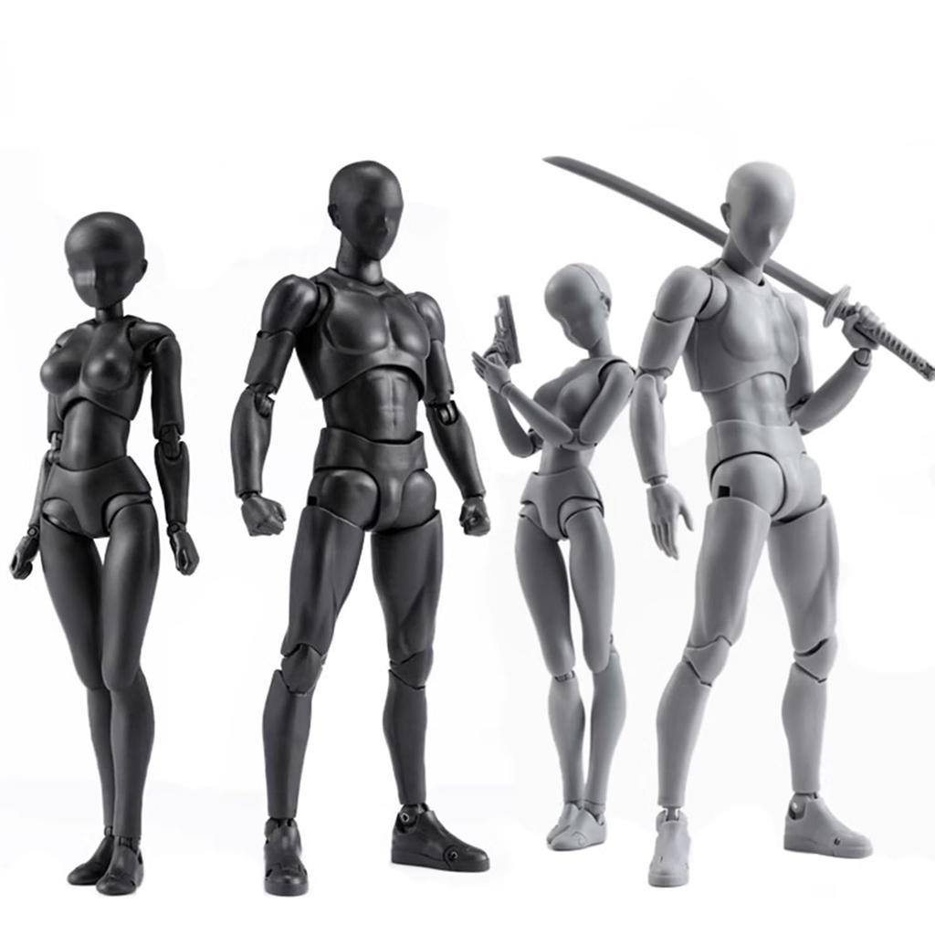 Huijokf Drawing Drawing Cartoon Model Female Drawing Mannequin Figure Model Scale Model Stand Doll Body Male and Model, Doll, Doll, Model, Drawing,