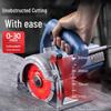 Dongcheng Z1E-FF03-125 Multifunctional Stone Cutter & Groover CN plug (adapter included)