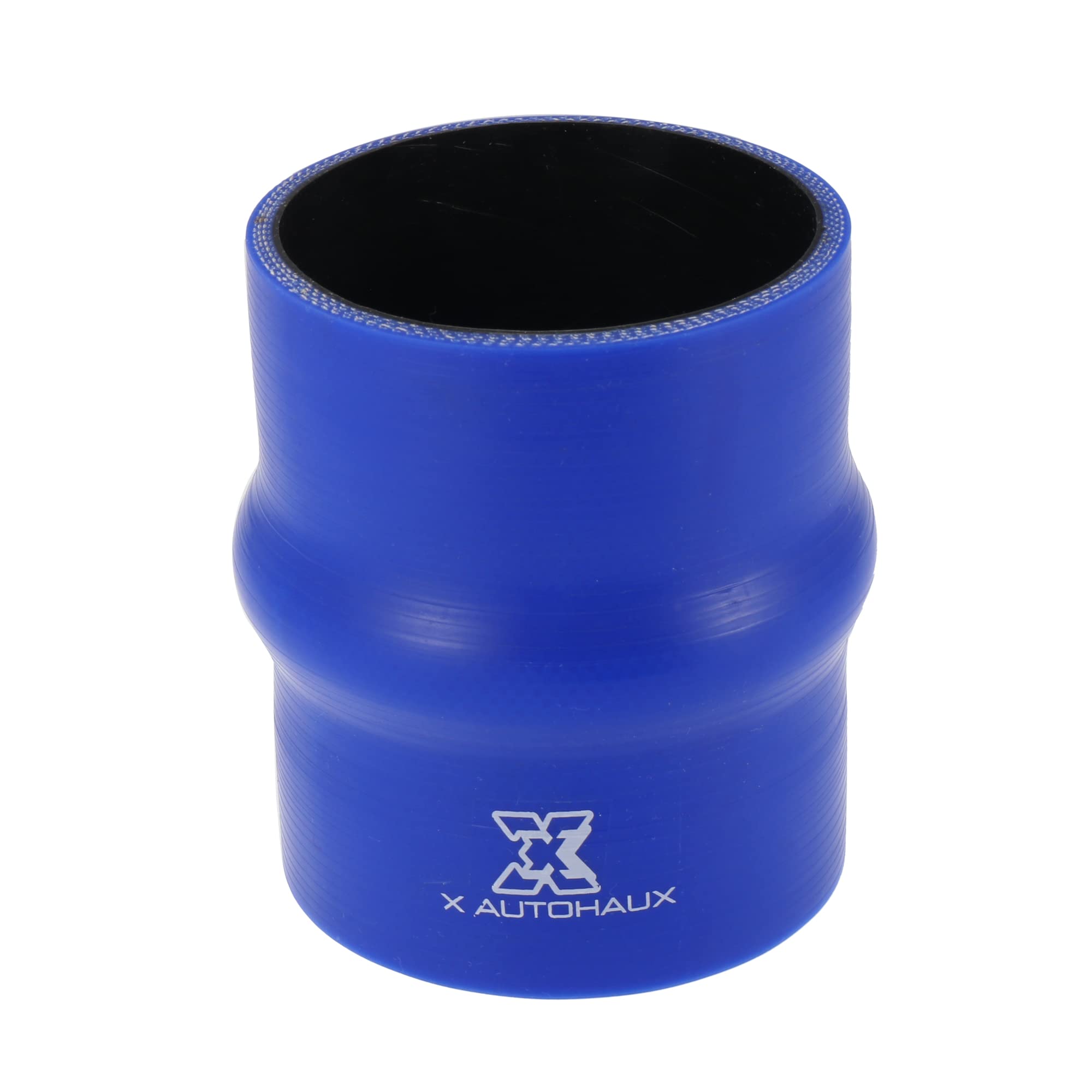 

X AUTOHAUX Hump Silicone Hose, Silicone Hump Hose, Intercooler, 4 Layer Reinforced Fuel Hose, 80mm чорний