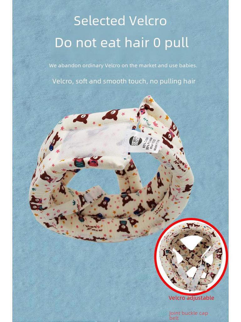 2023 Baby Toddler Safety Helmet: Anti-Collision Cotton Hat for Learning To Walk