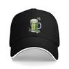 Women Unisex Saint Patricks Day Beer Mug Outdoor Hat  Trucker Cap Casual Baseball Cap Sports Sunshade