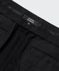 Musinsa Standard Tapered Hidden Banding Crop Slacks [Black]