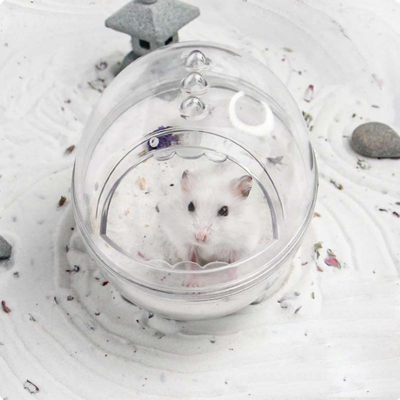 Hamster Bathroom Hamster Toilet And Sandbox Dust Bathtub Sand Bath Sand Container Big Hamster Cleaning And Bathing Accessories