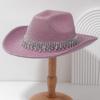 Wedding Gown Hat Solid Color Hat Musical Festival Hat Unisex Accessory Outdoor for Parties and Weddings