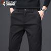 Tucano Men's Autumn/Winter Straight-Fit Business Casual Woolen Trousers