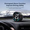 H2 GPS Speedometer Digital Speedometer GPS HUD Universal All Cars Head Up Display Vehicle Speed Compass MPH KMH Speed Gauge Plug And Play