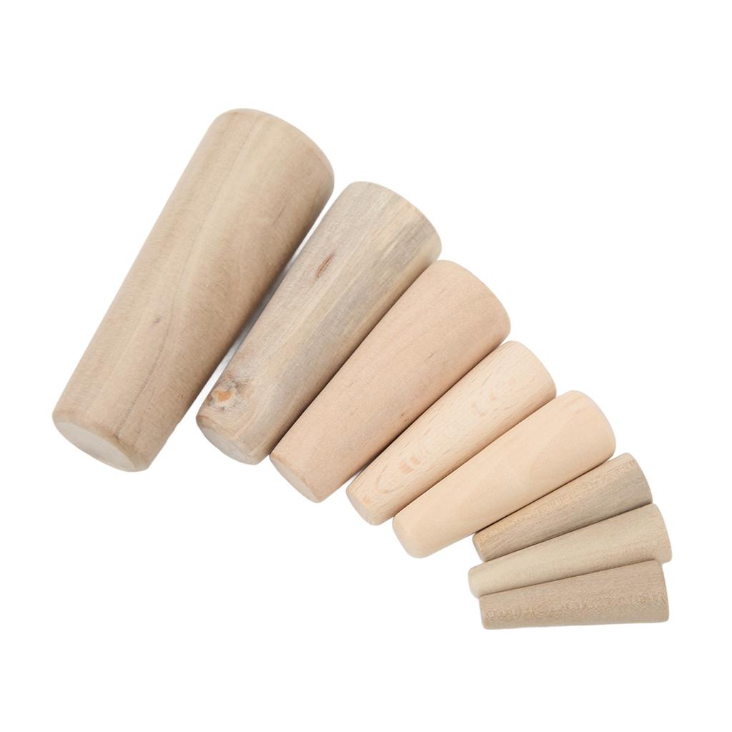 10pcs Marine Tapered Thru Hull Emergency Soft Wood Plugs Drain Plug for Boat Yacht